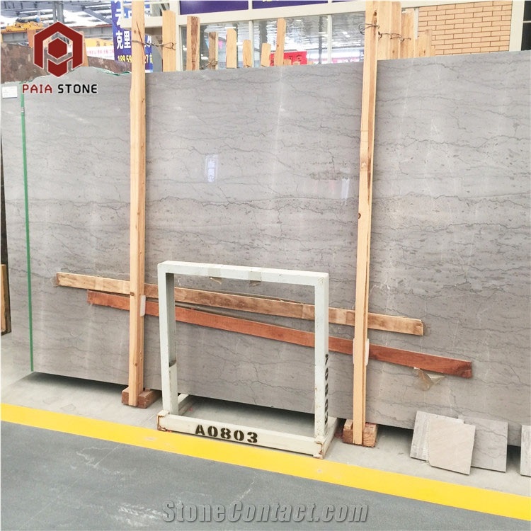 Crimean Light Grey Marble Slab Home Indoor Design