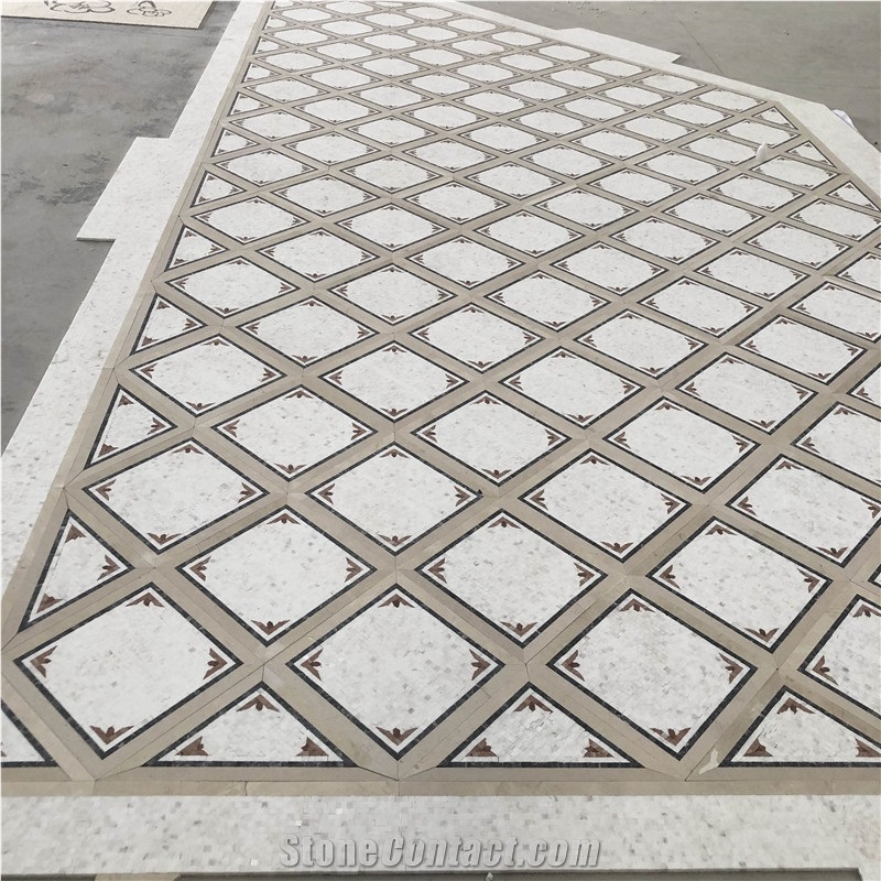 Customize Design Floor Tiles for Villa Lobby
