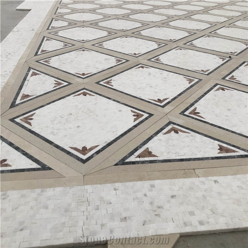 Customize Design Floor Tiles for Villa Lobby