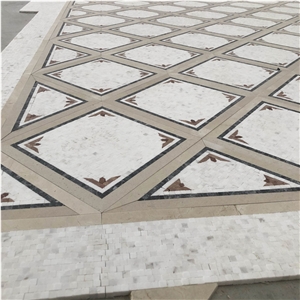 Customize Design Floor Tiles for Villa Lobby