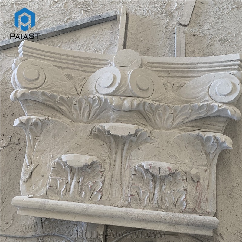 Customize Design Limestone Column Capital