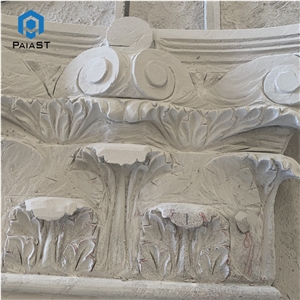 Customize Design Limestone Column Capital