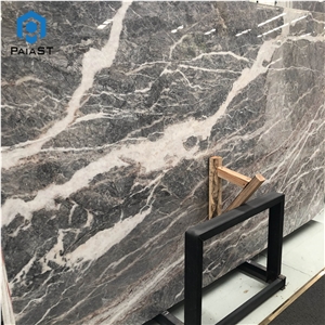 Customized Charles Pascal Grey Marble For Wall