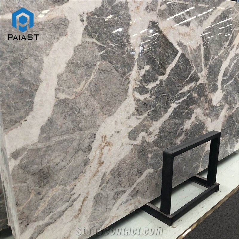 Customized Charles Pascal Grey Marble For Wall
