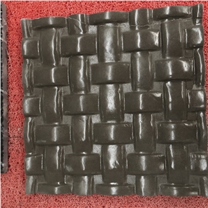 Decoration 3d Wall Panel Black Granite Tile