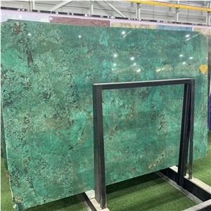 Exotic Green Granite Slab For Luxury Design