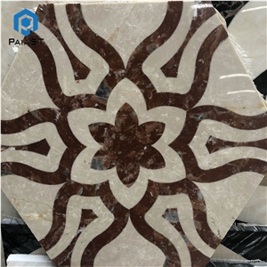 Factory Direct Sale Waterjet Medallion Floor Tiles