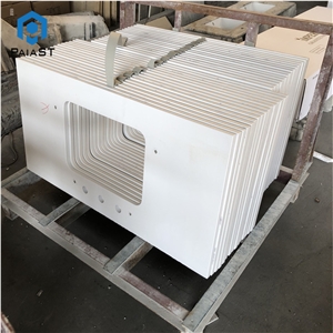 Factory Direct Sell Snow White Quartz Countertop