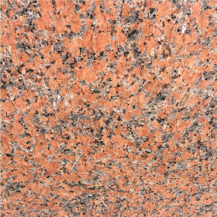 Factory Price Chinese Maple Leaf Red Granite Slab