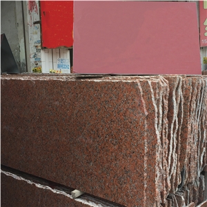 Factory Price Chinese Maple Leaf Red Granite Slab