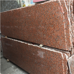 Factory Price Chinese Maple Leaf Red Granite Slab