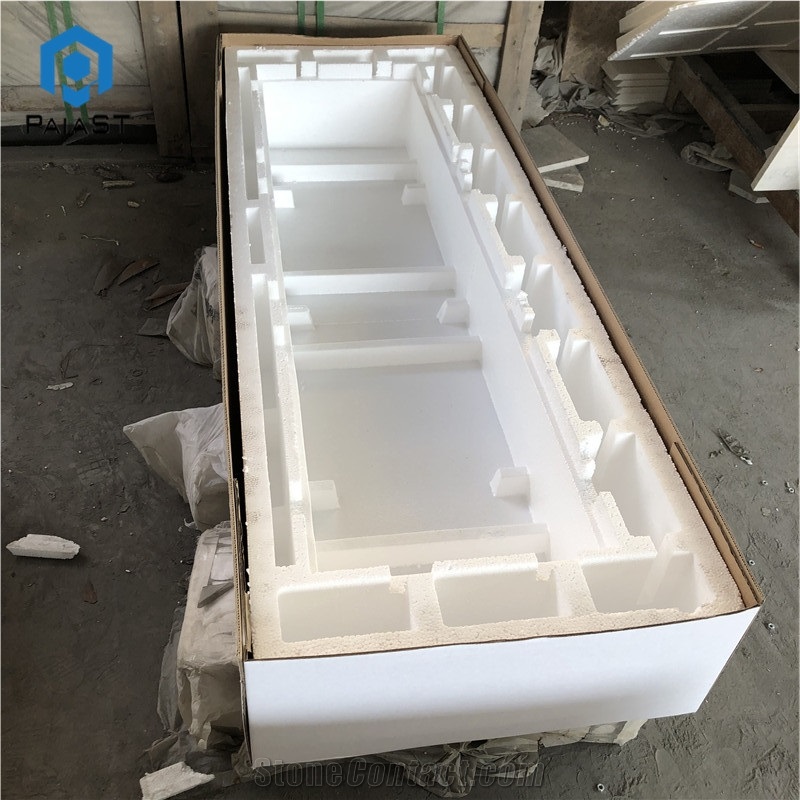 Giallo Cecilia White Granite Custom Bathroom Top