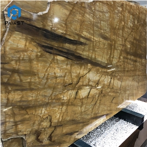 Golden Marble For Hotel And Villa Floor Wall Tile