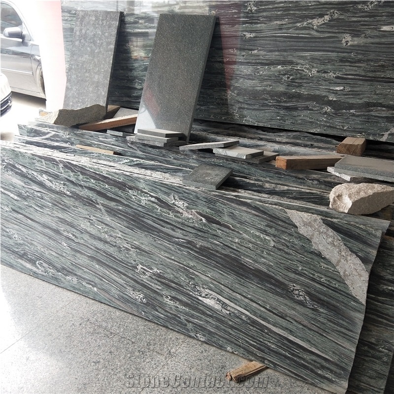 Good Quality Green Granite Slabs For Hotel Decor