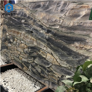 Michelangelo Quartzite Slab For Home And Hotel Wall Decor
