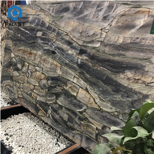 Michelangelo Quartzite Slab For Home And Hotel Wall Decor