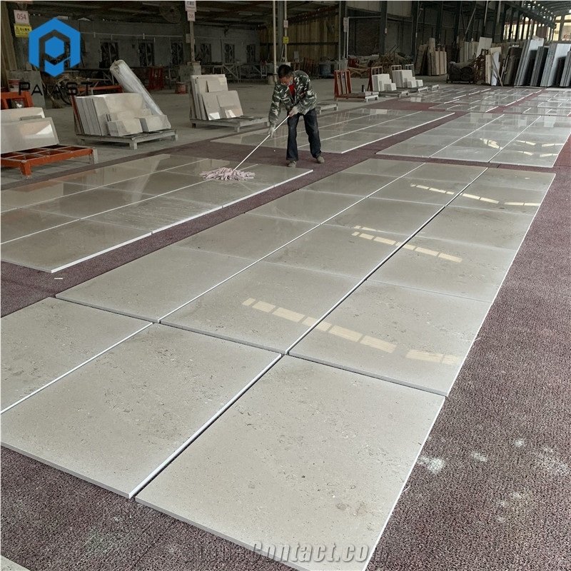 Grey Limestone Tiles For Exterior Wall And Floor