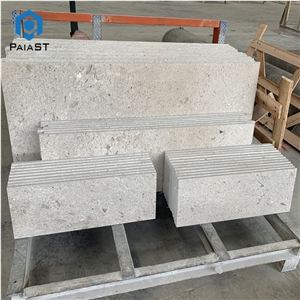 Grey Limestone Tiles For Exterior Wall And Floor