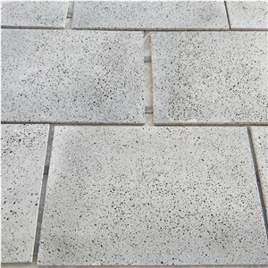 Hainan Andesite Mesoporous Black Basalt Stone