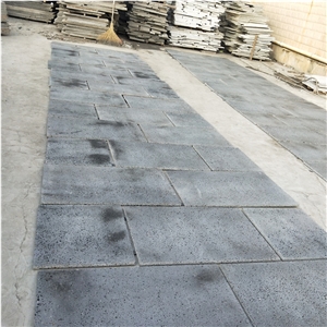 Hainan Andesite Mesoporous Black Basalt Stone