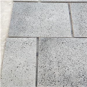 Hainan Andesite Mesoporous Black Basalt Stone