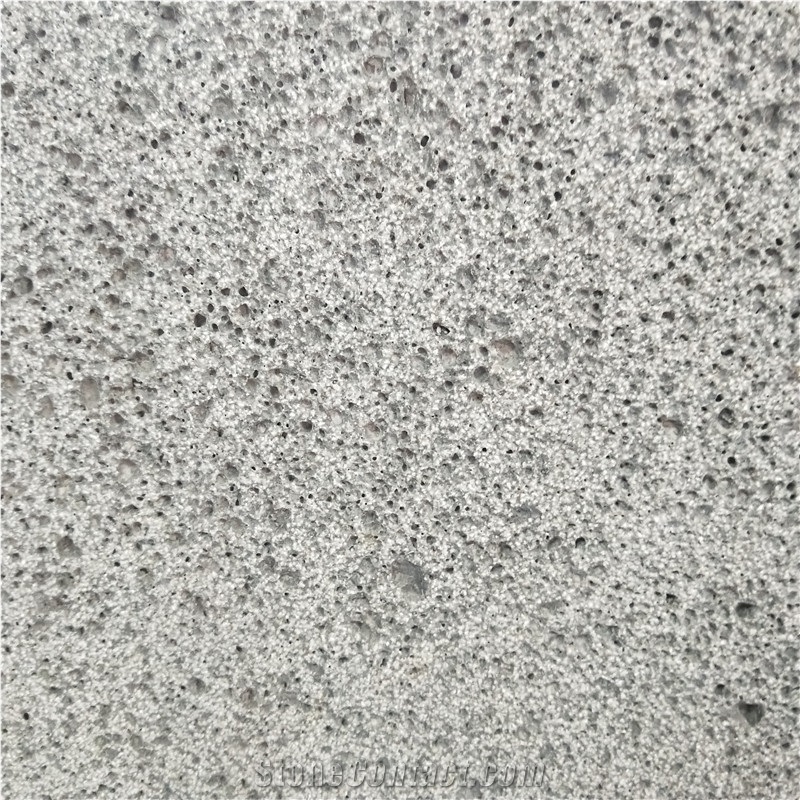 Hainan Andesite Mesoporous Black Basalt Stone