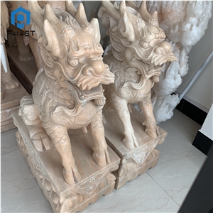 Hand Carving Granite Garden Stone Animal Sculpture