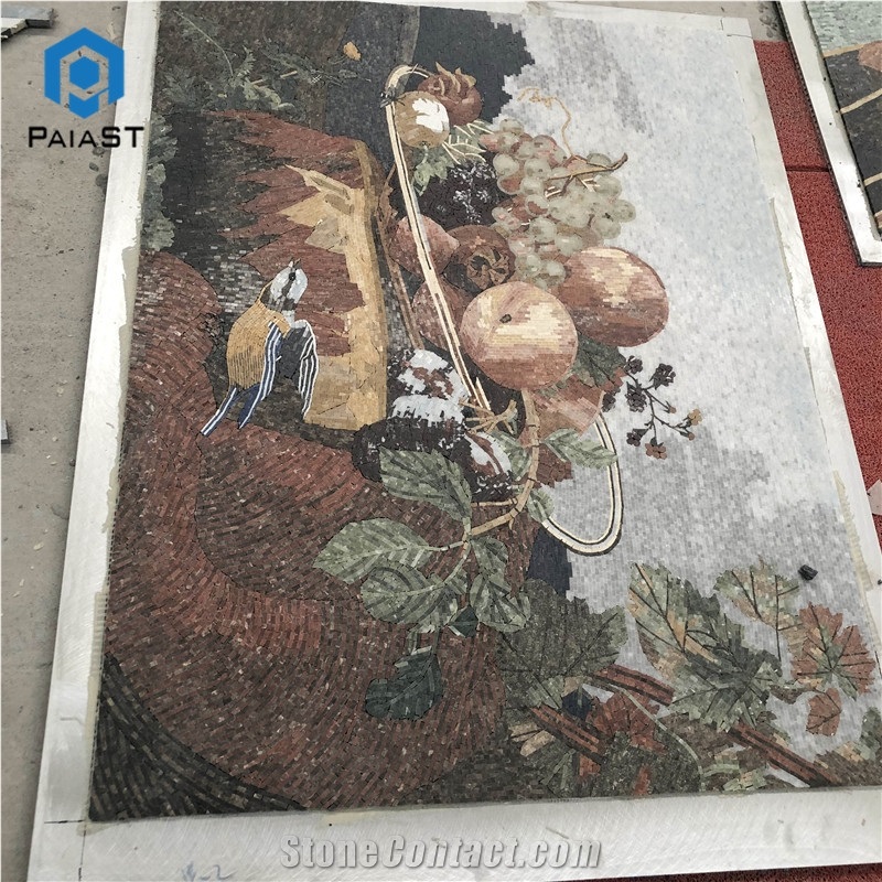 Handmade Marble Mosaic Stone Art For Home Decor