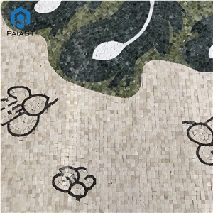 Handmade Peacock Marble Mosaic Stone Art For Wall
