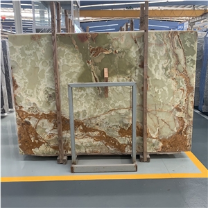 High Quality Dark Green Onyx Slabs