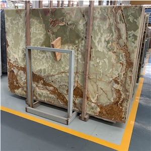High Quality Dark Green Onyx Slabs
