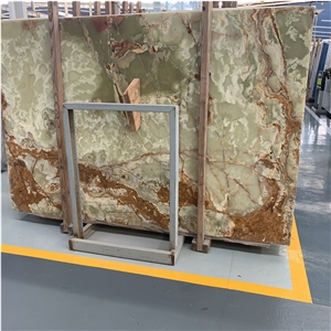 High Quality Dark Green Onyx Slabs