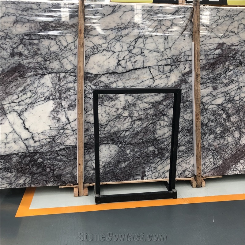 High Quality Milas Lilac White Marble Slabs