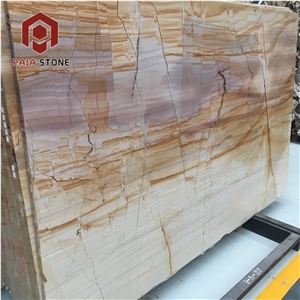 Home Decoration Bark Quartzite Slab For Interior Wall Design