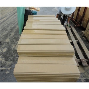 Honed Surface Yellow Sandstone Tiles for Villa
