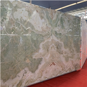 Hot Sale Building Material Green Onyx Slab