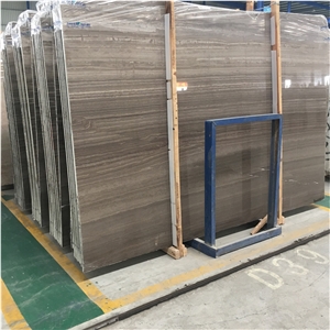Hot Sale China Guizhou Grey Wooden Marble Tile