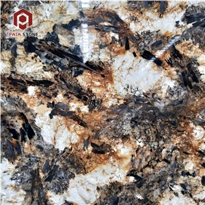 Imported Golden Persa Granite Slab Tiles