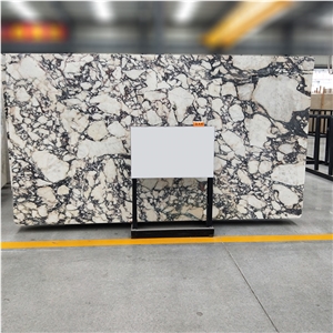 Italy Calacatta Viola Marble Slab Villa, Hotel