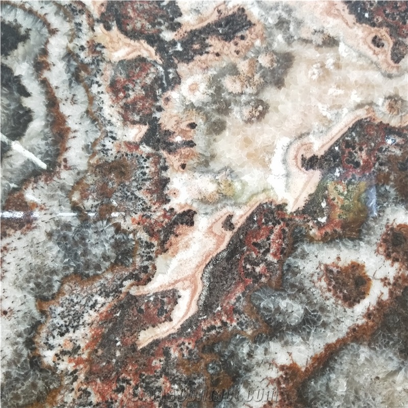 Kirin Jade Brown Onyx for Background Wall Panel