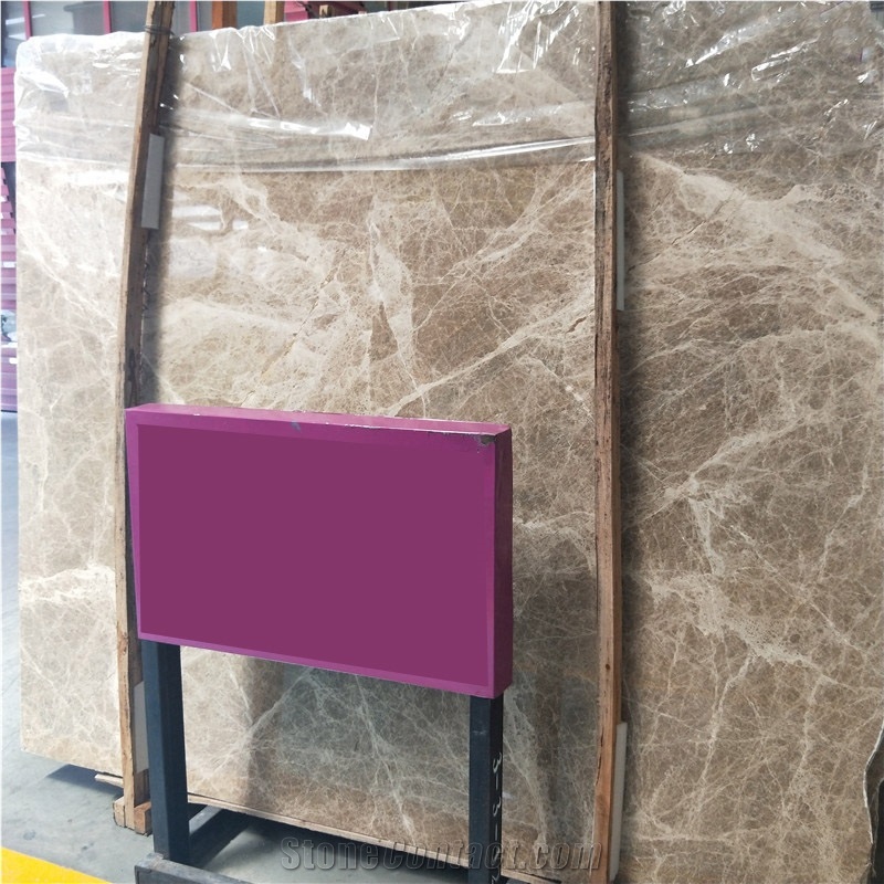 Light Emperador Marble Tile Hotel Lobby Wall&Floor