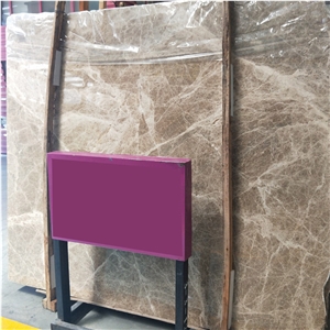 Light Emperador Marble Tile Hotel Lobby Wall&Floor