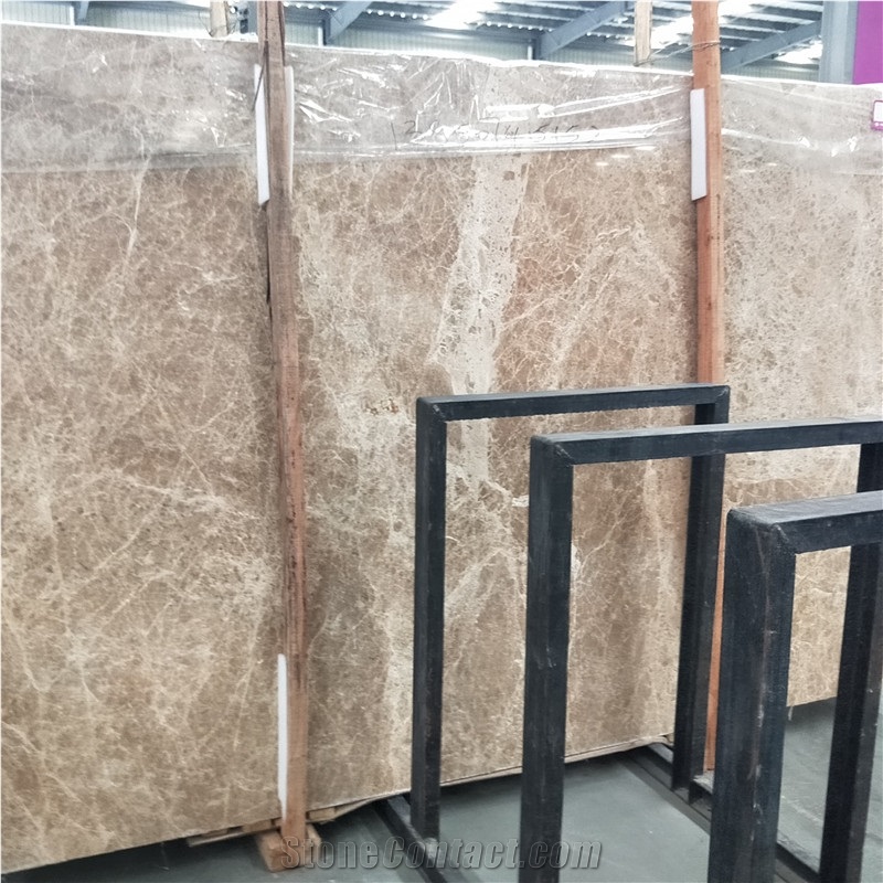 Light Emperador Marble Tile Hotel Lobby Wall&Floor