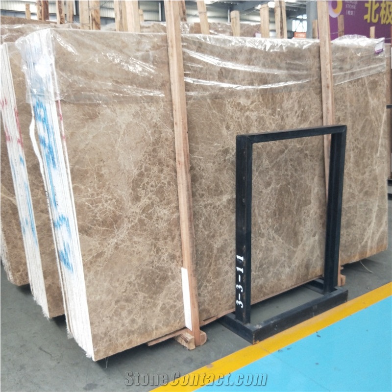 Light Emperador Marble Tile Hotel Lobby Wall&Floor