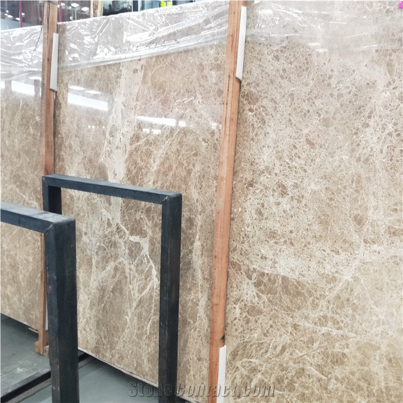 Light Emperador Marble Tile Hotel Lobby Wall&Floor