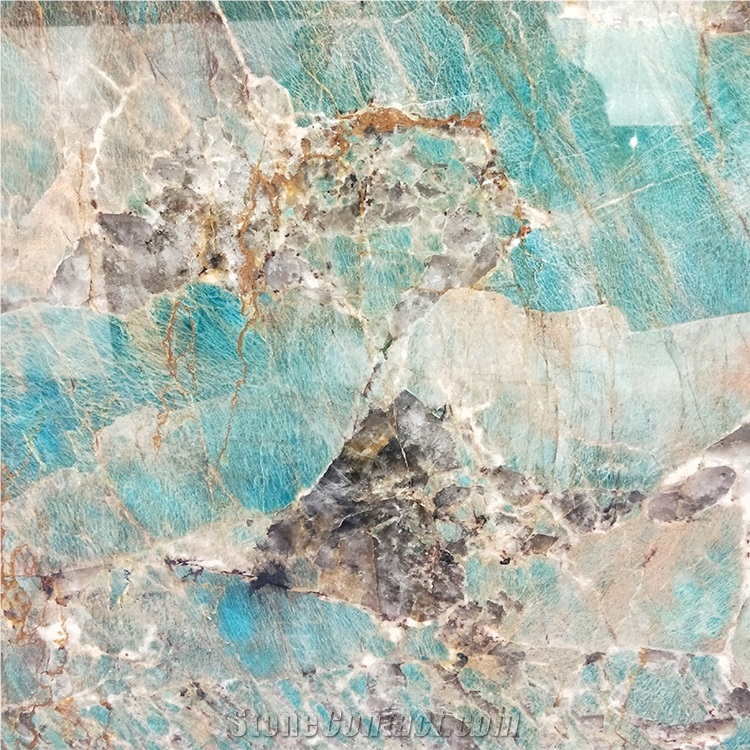 Luxury Amazon Green Granite Stone Slab