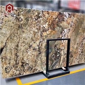 Exotic Mascalzone Granite Slab For Background Wall