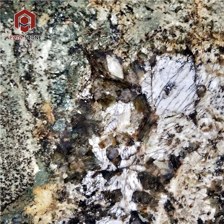 Exotic Mascalzone Granite Slab For Background Wall