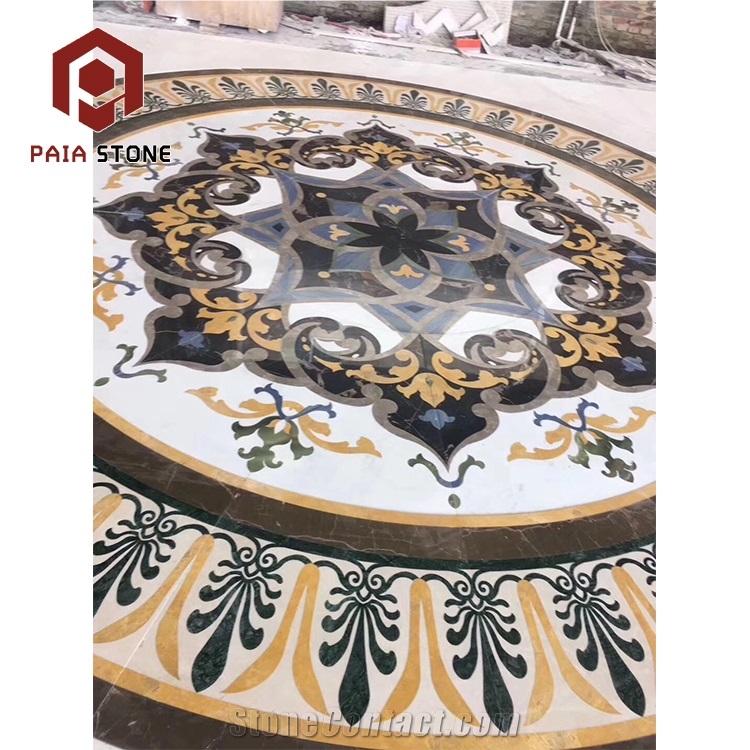 Luxury Stone Water-Jet Pattern Tiles Design