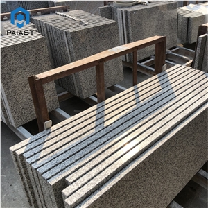 Man Made Prefab Kitchen Grey Granite Countertop